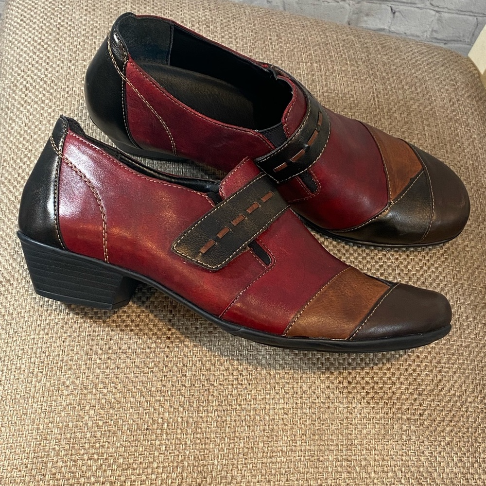 REMONTE Ankle Boot Patchwork Leather "Milla"-41 - Picture 2 of 10
